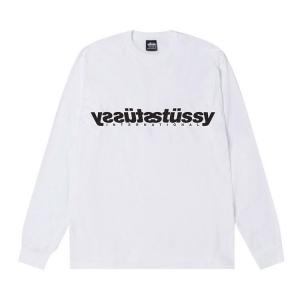 Футболка Stussy Mirror Long-Sleeve Tee, White