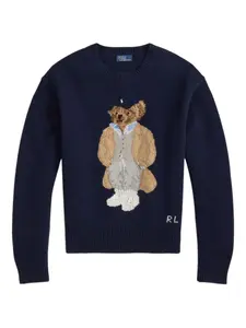 Джемпер Polo Bear с круглым вырезом POLO RALPH LAUREN, синий