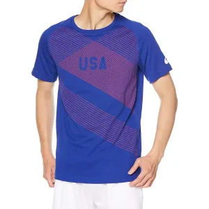 Беговая одежда для мужчин, синяя Asics, синий