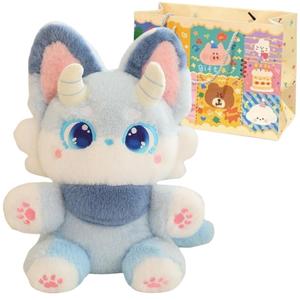 Креативный милый дизайн питомца милые куклы Nina плюшевые куклы высота 35см/50см Small bubble, синий