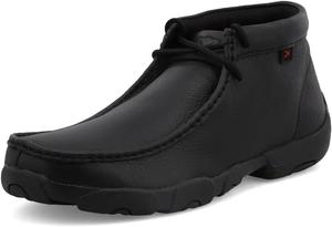Мокасины для вождения Twisted X Men's Chukka Boot, черный