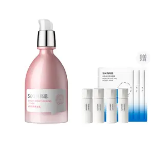 SIXIN Radiant Evening Cherry Blossom Pink Crystal эмульсия для увлажнения и питания 200мл+120мл