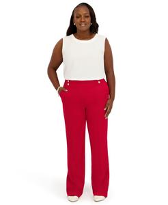 Женская футболка без рукавов с круглым вырезом, стандартные и большие размеры Kasper, White