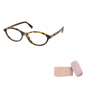 Очки в овальной оправе Miu Miu, коричневый