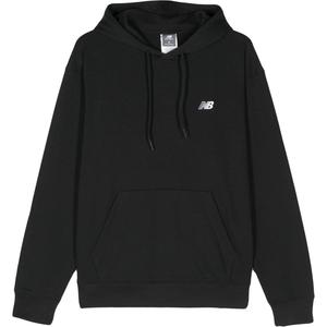 Футболка с вышитым логотипом New Balance на шнурке, черная