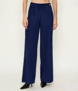 Брюки GINOSA relaxed fit Max&Co., темно-синий