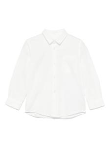 Paolo Pecora Детская рубашка из хлопка Paolo Pecora Kids, белый