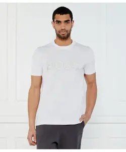 Футболка с логотипом tl Regular fit Boss Green, белый