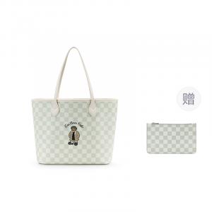 Сумка-шоппер из поливинилхлорида с искусственной кожей, женская, абрикосовая, Teenie Weenie