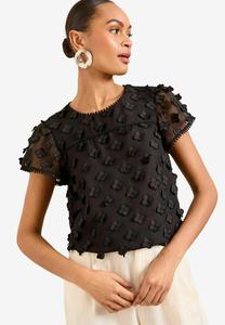 Блуза REGULAR FIT Love & Roses, черный