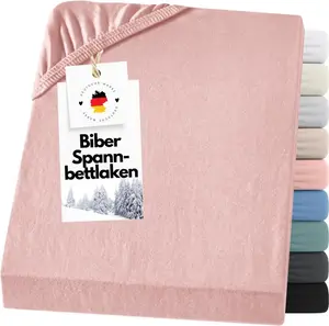 Простыня фланелевая 180х200 из 100% хлопка, простыня фланелевая 180х200 цвета старой розы, однотонная Carpe Sonno