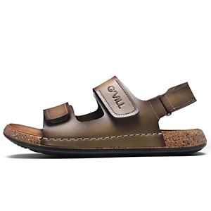 G＇VILL Пляжные сандалии мужские тёмно-серые/хаки, цвет Khaki