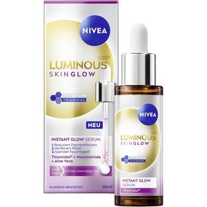 Сыворотка для лица luminous 630 skin glow instant glow Nivea, объем 30 мл