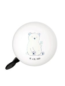 Mr. & Mrs. Panda велосипедный звонок, белый медведь, ленивый, без слов, в белом