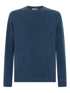 Свитер с круглым вырезом Boglioli, синий