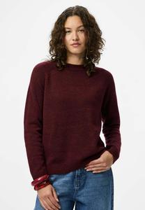 Джемпер Pieces PCJULIANA O-NECK NOOS, Tawny Port/Berry