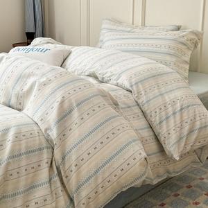 LUOLAI HOME Комплект постельного белья 3 предмета, простыня 120 см, пододеяльник 150x200 см