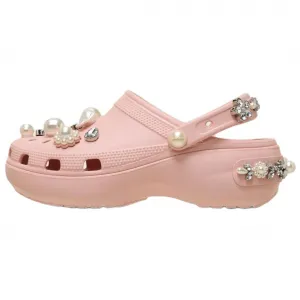 Кроксы Collaboration Clogs женские розовые SIMONE ROCHA