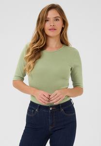 Базовая футболка CARNA Kaffe, зеленый