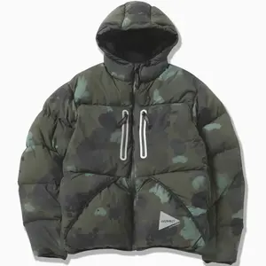 Gramicci Куртка-пуховик с принтом логотипом X, Camouflage Print