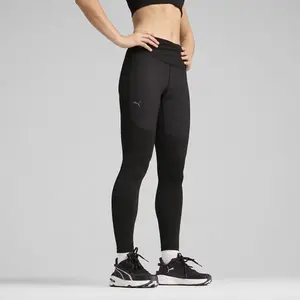Seasons Обтягивающие женские колготки Puma из микрофлиса, чёрный