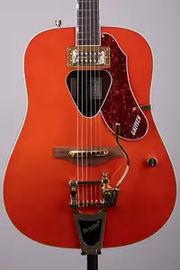 Gretsch G5034TFT Rancher Dreadnought с Bigsby - Savannah Sunset, гриф Laurel