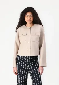 Летняя куртка visolo с круглым вырезом Vila, Natural Melange