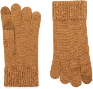 Мужские перчатки Coach C Knit Tech от COACH, Honey Brown