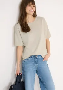 Футболка, окрашенная красителем для одежды. Cecil, Beige