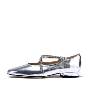 Туфли Мэри Джейн женские Bellalily, серебряный