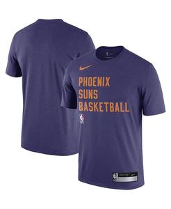 Мужская фиолетовая футболка Phoenix Suns 2023 Sideline Legend Performance Practice Practice Nike, фиолетовый