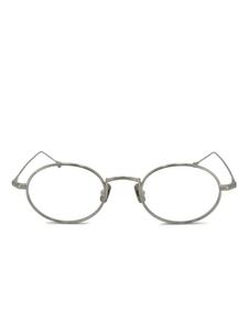 Очки в овальной оправе Peter & May Walk, серебряный