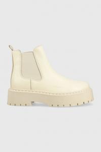 Женские ботинки челси Steve Madden Veerly из натуральной кожи, бежевый