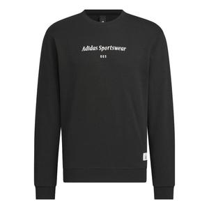 Рубашка спортивная одежда свитшот для отдыха Adidas, черный