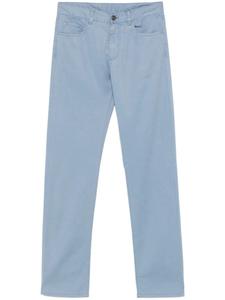 Canali твиловые брюки, синий