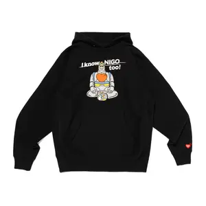 Футболка I KNOW NIGO TOO Unisex HUMAN MADE Белый
