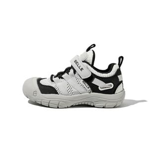 Нескользящие, амортизирующие, износостойкие, дышащие, низкие повседневные кроссовки для детей BELLE, бежевый/серый/черный