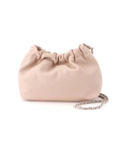 (L) Сумка-клатч / Сумка через плечо с собранной цепочкой