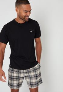 Пижамный комплект Threadbare DRAY SET, Schwarz/Black