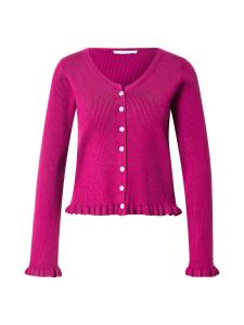 ABOUT YOU Кардиган 'Betty' в ягодном цвете