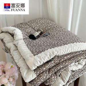 Fuanna Одеяло 200х230 см, французская вязка, хлопок, вес 2,85 кг