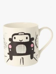 Фарфоровая кружка Little London Cab Bone China McLaggan Smith, 350ml