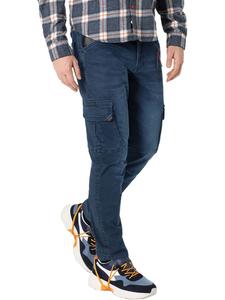 Timezone Джинсы-карго "RogerTZ" - стандартный крой - темно-синего цвета