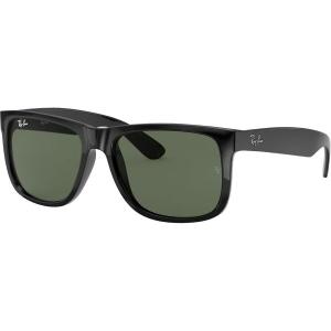 Солнцезащитные очки Ray-Ban Justin Ray-Ban, Black/Dark Green