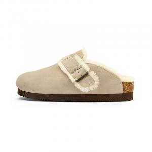 UBZ Закрытые тапочки для пары унисекс в пустынном цвете на платформе с флисовой подкладкой, цвет Desert - Fleece-lined - Platform