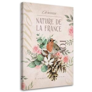 Картина арт-принт KUNSTLOFT Nature de la France, зеленый