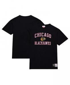 Футболка мужская черная Chicago Blackhawks Legendary Slub Mitchell & Ness