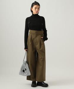 Широкие брюки на подтяжках Bayflow, цвет Khaki 78