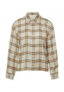 Блуза s.Oliver Button-down blouse, Creme/Beige