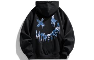 Толстовка унисекс LA'T.WEEKEND осенне-зимняя утепленная флисовая белая